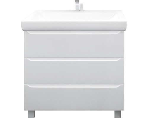 Мебель для ванной 1MarKa Кода 80Н белый глянец