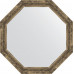 Зеркало Evoform Octagon BY 3666 73х73 см, старое дерево с плетением