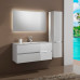 Мебель для ванной Sanvit Кубэ-2 90 белый глянец