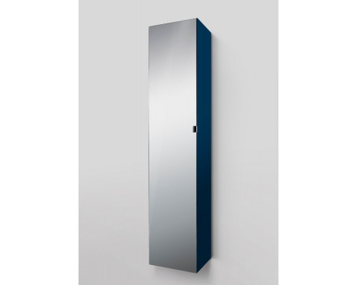 Шкаф-пенал AM.PM Spirit V2.0 35 L, зеркало, глубокий синий