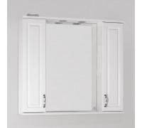 Зеркало-шкаф Style Line Олеандр-2 90/С Люкс, белый