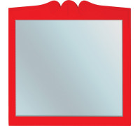 Зеркало Bellezza Эстель 80 красное