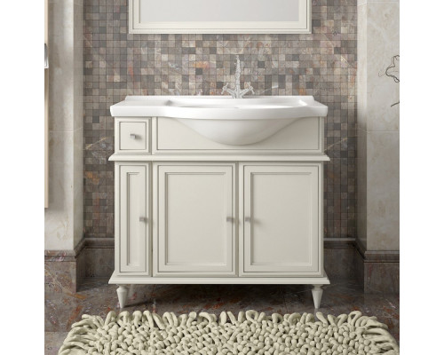 Мебель для ванной Opadiris Санрайз 90 R cлоновая кость