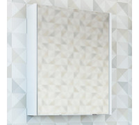 Зеркало-шкаф Sanflor Калипсо 60 R, белое, ателье светлый