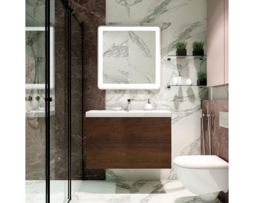 Мебель для ванной Art&Max Verona-Push 90 дуб баррик