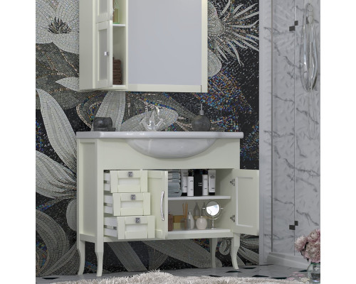 Мебель для ванной Opadiris Мираж 100 слоновая кость