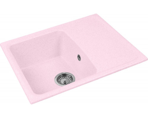 Мойка кухонная AquaGranitEx M-17к светло-розовая