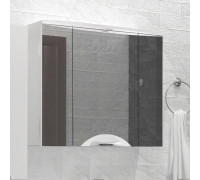Зеркало-шкаф Style Line Жасмин-2 80/С Люкс, белый