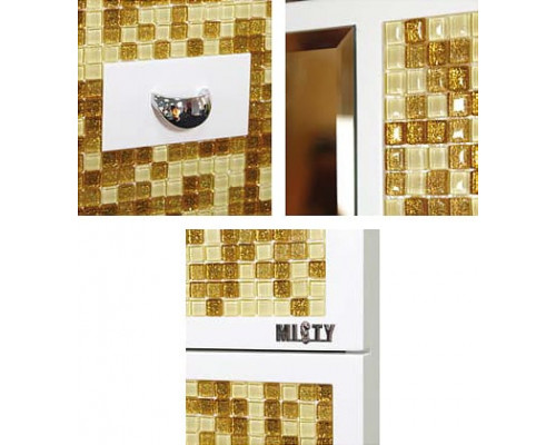 Зеркало Misty Морена 90 золотая мозаика