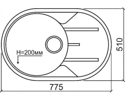 Мойка кухонная Tolero Classic R116/102 сафари