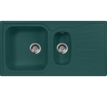 Мойка кухонная AquaGranitEx M-09к зеленая