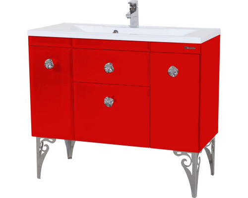 Мебель для ванной Bellezza Луссо 90 красная