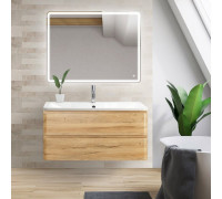 Мебель для ванной BelBagno Albano 80 подвесная, rovere rustico