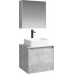 Мебель для ванной Aqwella 5 stars Mobi 60 бетон светлый