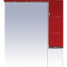 Зеркало-шкаф Misty Петра 90 R красная эмаль