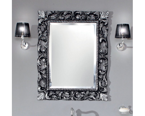 Зеркало Cezares 620/A nero/argento