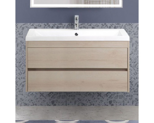 Мебель для ванной Art&Max Family 100, подвесная, Pino Bianco