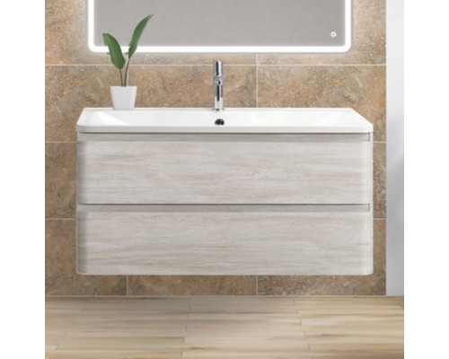 Мебель для ванной BelBagno Albano 90 подвесная, rovere vintage bianco