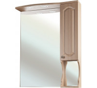 Зеркало-шкаф Bellezza Камелия 75 R светлый лен