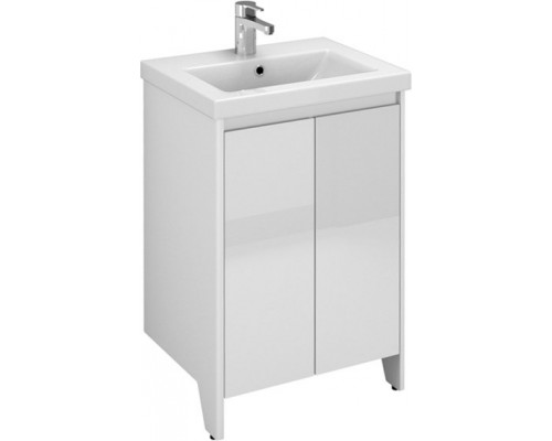Мебель для ванной Velvex Klaufs 50.2D белая, напольная