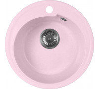 Мойка кухонная AquaGranitEx M-45 светло-розовая