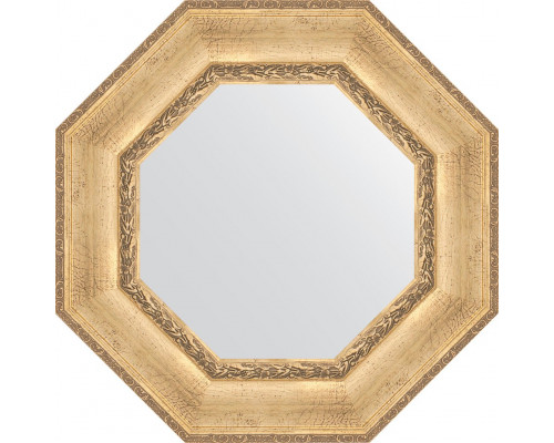 Зеркало Evoform Octagon BY 3670 63х63 см, состаренное серебро с орнаментом