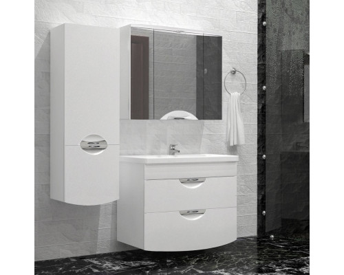 Мебель для ванной Style Line Жасмин-2 80 Люкс Plus, белая