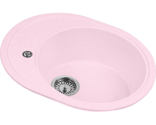 Мойка кухонная AquaGranitEx M-18l светло-розовая
