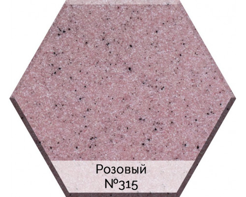 Мойка кухонная AquaGranitEx M-27 розовая