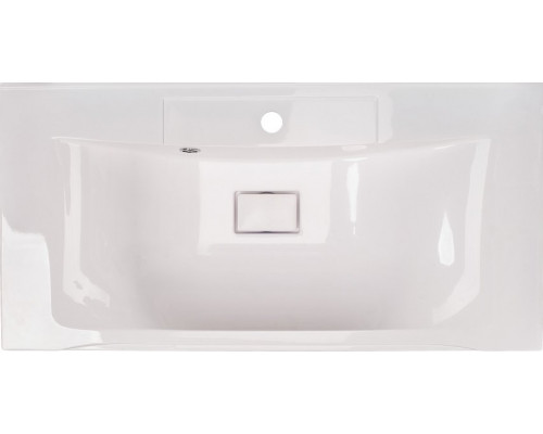Мебель для ванной СанТа Омега 90 подвесная, белая, с 2 ящиками