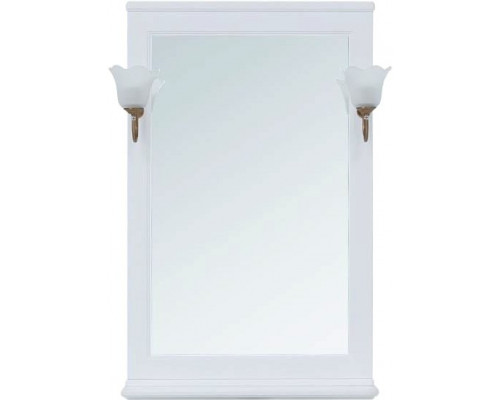 Зеркало Aquanet Валенса 65 белое