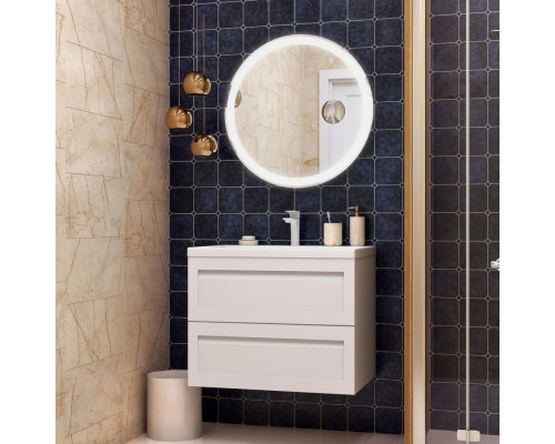 Мебель для ванной Art&Max Platino 90, подвесная, белый глянец